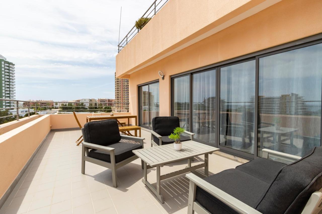 Amazing Sea View Apartment Praia Da Rocha Portimão Esterno foto